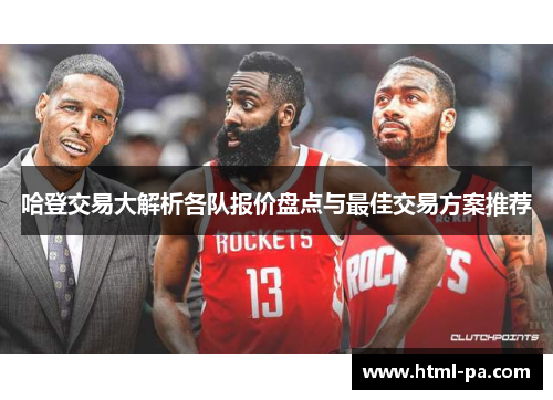 哈登交易大解析各队报价盘点与最佳交易方案推荐